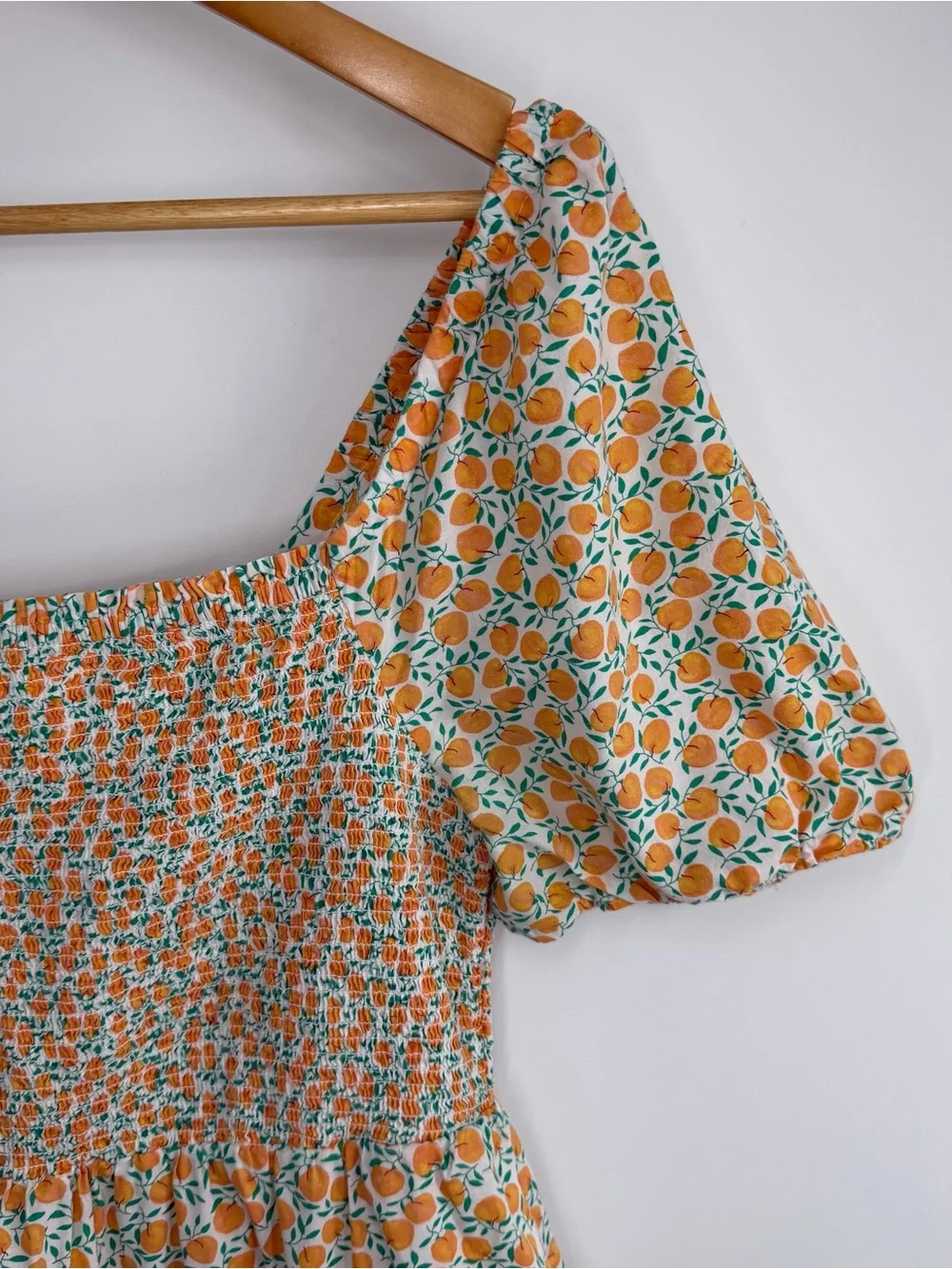 J. Crew Cottagecore Milkmaid Coquette Floral Smocked Midi Dress
